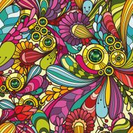 Abstract decorative seamless colorful pattern N5