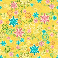 ornate floral seamless texture N19