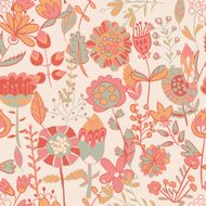 Flower pattern seamless texture N5