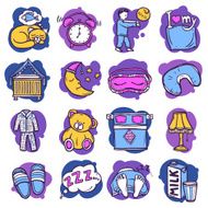 Sleep Time Icons