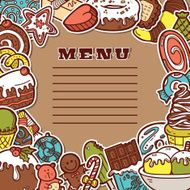 Sweet menu N2