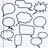 Speech bubbles N38