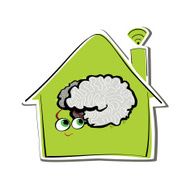 House with a smart brain