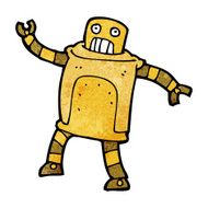 Cartoon Robot N472