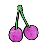 cartoon cherries N57