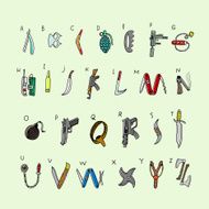 Armor alphabet