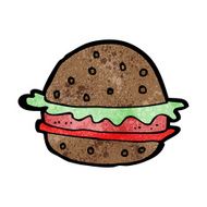 Cartoon Hamburger N20