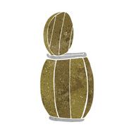 cartoon beer barrel N16