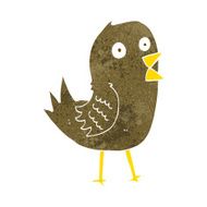 cartoon tweeting bird N24