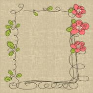 Glamorous doodle frames N4
