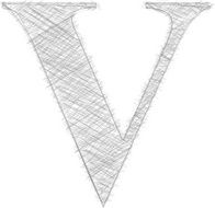 Freehand Typography Letter v N6