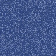 Seamless pattern with doodle hand drawn seawaves