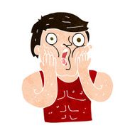 cartoon shocked gym man N30