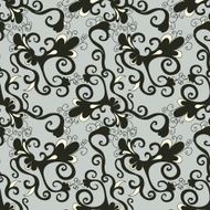 Damask floral Seamless PAttern
