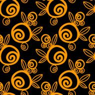 Seamless pattern with flowers N16