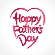 Happy father&#039;s day hand-drawn lettering N2