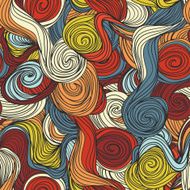 Seamless abstract hand-drawn texture N22