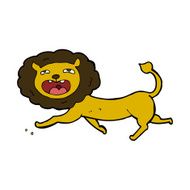 Cartoon Lion N184