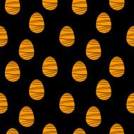 seamless pattern with easter eggs N8