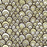 Seamless pattern with abstract stylized scale texture