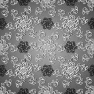 Seamless Ornate Pattern (Vector) Hand Drawn Vintage Texture N12