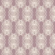 Seamless Ornate Pattern (Vector) Hand Drawn Texture N177