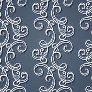Seamless Ornate Pattern (Vector) Hand Drawn Texture N181