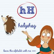 alphabet worksheet of the letter h