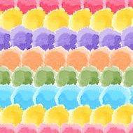 Seamless rainbow watercolor background