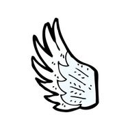 cartoon angel wing N6