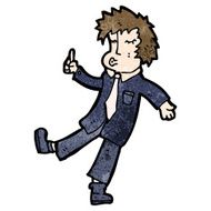 cartoon salesman N39