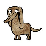 funny little dog cartoon N14