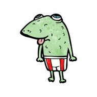 Cartoon Frog N120