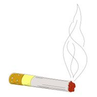 Sketch cigarettes eps10