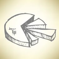 Pie bar doodle