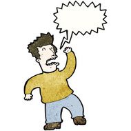 cartoon shouting angry man N2