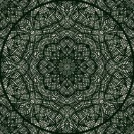 Lace pattern with thin elegant lines