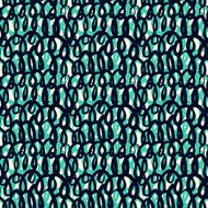 Vector pattern with loose treads and loops