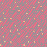 Pattern with random brushstrokes and dots N3