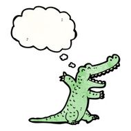 friendly alligator cartoon N2