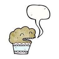 talking cupcake cartoon N2