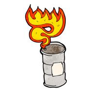 flaming oil drum cartoon N2