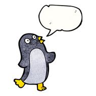 dancing penguin cartoon character N2