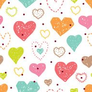 Valentine&#039;s seamless pattern N2