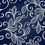 Seamless floral pattern with leaves N12