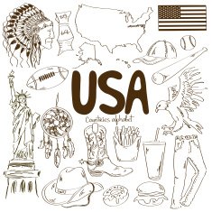 Collection of USA icons N2