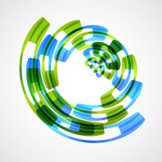 abstract colorful circle pattern background N2