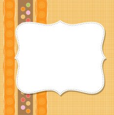 Cool template frame design for greeting card N76