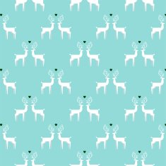 Vintage Christmas colors seamless pattern background N2