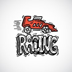Racing Icon Sketch